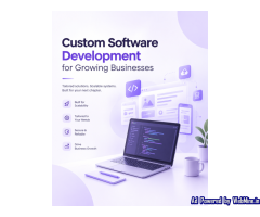 Custom Software Development for Growing Businesses