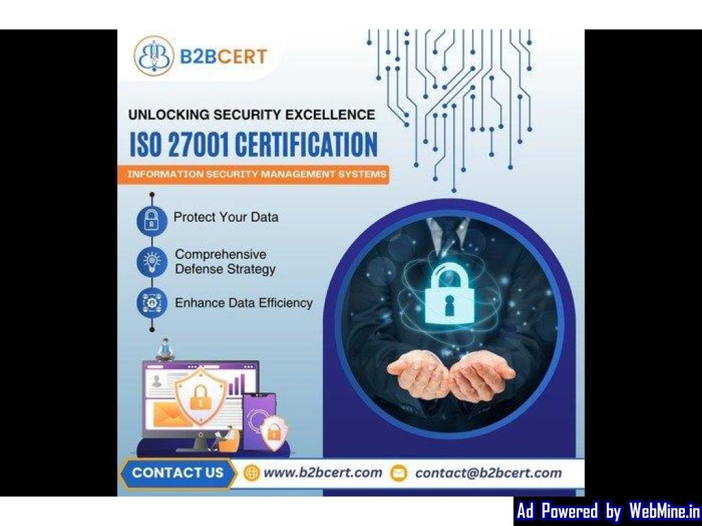 ISO 27001 Certification Services in Bangalore