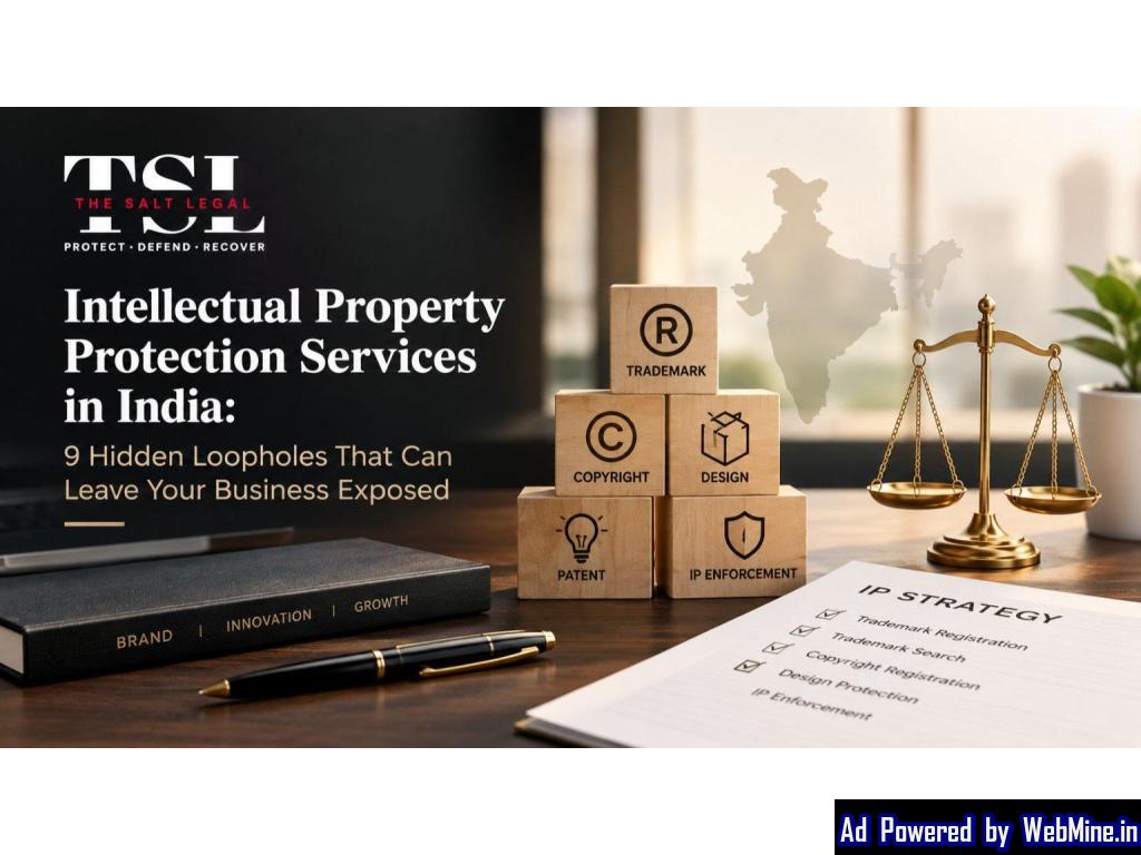 Intellectual Property Protection Services India for Growing Businesses