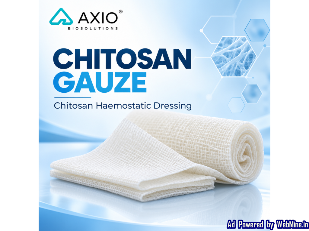 Chitosan Gauze : Modern Solutions Wound Care - Axiobio