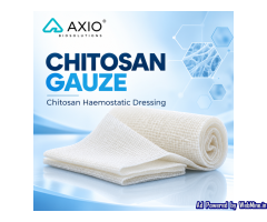 Chitosan Gauze : Modern Solutions Wound Care - Axiobio